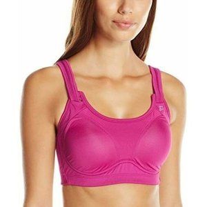 SKIRT SPORTS Women Kelly Sports Bra  Size 36D Pink Razz Nursing Compatible